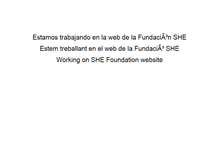 Tablet Screenshot of fundacionshe.com