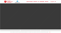 Desktop Screenshot of fundacionshe.org